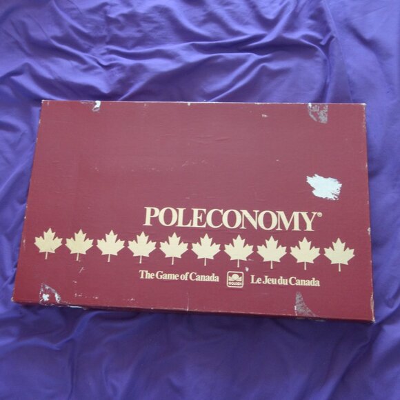 Vintage Poleconomy The Game of Canada Board Game/Le Jeu du Canada English/French - Picture 1 of 16